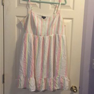 Torrid Pastel Striped Summer Dress